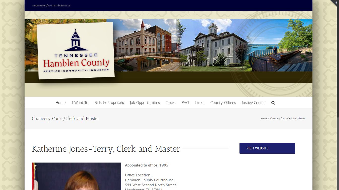 Chancery Court/Clerk and Master - Hamblen County Government